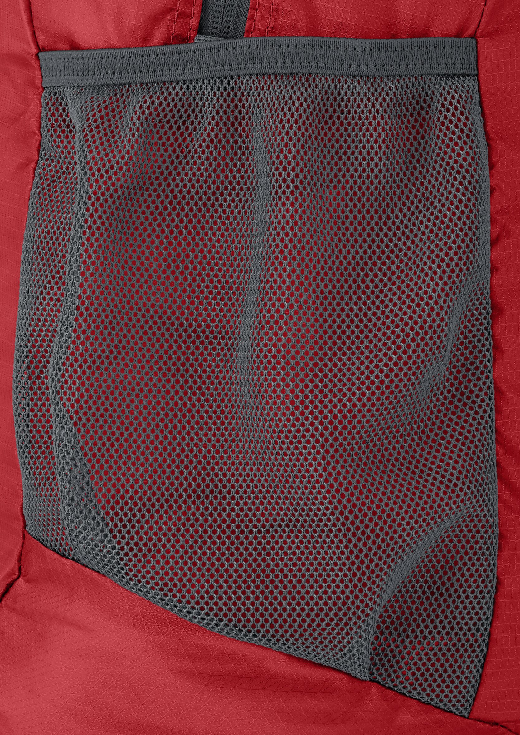 AmazonBasics 可摺疊遠足背囊｜25 L・紅色・圖片 5