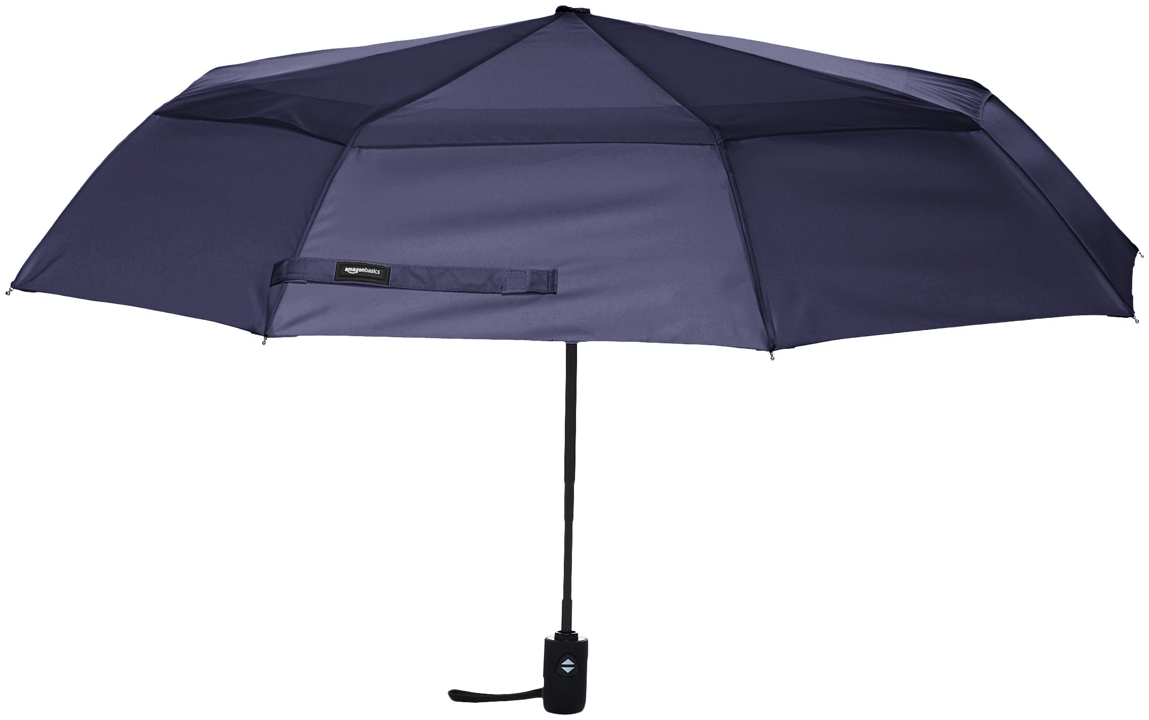 AmazonBasics 自動開旅行雨傘｜海軍藍・圖片 2